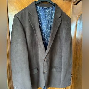 Nautica Men’s Jacket brown with blue Nautica lining 44 R